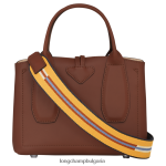 абанос Жени розова чанта чанти Longchamp 6084PZ100 - Image 4