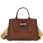 абанос Жени розова чанта чанти Longchamp 6084PZ97