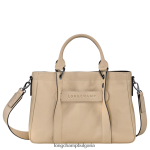 бежово Жени 3d чанта чанти Longchamp 6084PZ177
