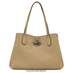 бежово Жени чанта Roseau Essential Tote чанти Longchamp 6084PZ361