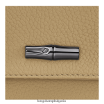 бежово Жени Roseau есенциален съединител кожени изделия Longchamp 6084PZ10 - Image 5