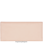 бледо розово Жени бокс-трот континентален портфейл кожени изделия Longchamp 6084PZ561 - Image 2