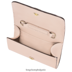 бледо розово Жени портмоне за монети box-trot с презрамка кожени изделия Longchamp 6084PZ519 - Image 4