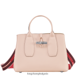 бледо розово Жени розова чанта чанти Longchamp 6084PZ99