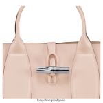 бледо розово Жени розова чанта чанти Longchamp 6084PZ99 - Image 3