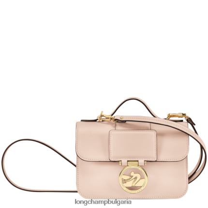бледо розово Жени чанта за кръстосано тяло box-trot чанти Longchamp 6084PZ237