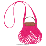 бонбони Жени le pliage filet mesh bag кожени изделия Longchamp 6084PZ220 - Image 4