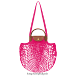 бонбони Жени le pliage filet mesh bag чанти Longchamp 6084PZ67