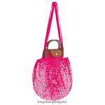 бонбони Жени le pliage filet mesh bag чанти Longchamp 6084PZ67 - Image 3