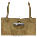 бронз Жени розова чанта чанти Longchamp 6084PZ119 - Image 5