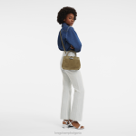 бронз Жени розова чанта чанти Longchamp 6084PZ120 - Image 2