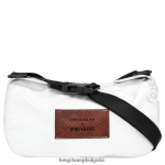 бяло Жени чанта/раница през рамо чанти Longchamp X D'heygere 6084PZ324 - Image 5