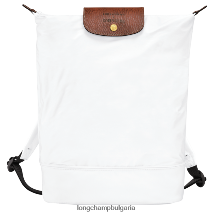 бяло Жени чанта/раница през рамо чанти Longchamp X D'heygere 6084PZ324