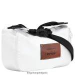 бяло Жени чанта/раница през рамо чанти Longchamp X D'heygere 6084PZ324 - Image 6