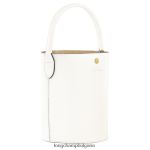 бяло Жени чанта тип кофа epure чанти Longchamp 6084PZ36 - Image 3