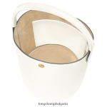 бяло Жени чанта тип кофа epure чанти Longchamp 6084PZ36 - Image 5