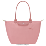венчелистче розово Жени зелена чанта le pliage чанти Longchamp 6084PZ408