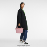 венчелистче розово Жени le pliage зелена чанта чанти Longchamp 6084PZ191 - Image 2