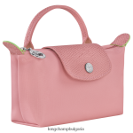 венчелистче розово Жени le pliage зелена торбичка с дръжка кожени изделия Longchamp 6084PZ675 - Image 3