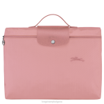 венчелистче розово мъже зелена папка за документи le pliage чанти Longchamp 6084PZ498