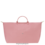 венчелистче розово мъже зелена пътна чанта le pliage чанти Longchamp 6084PZ799 - Image 3