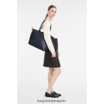 военноморски флот Жени градска чанта le pliage чанти Longchamp 6084PZ351 - Image 2