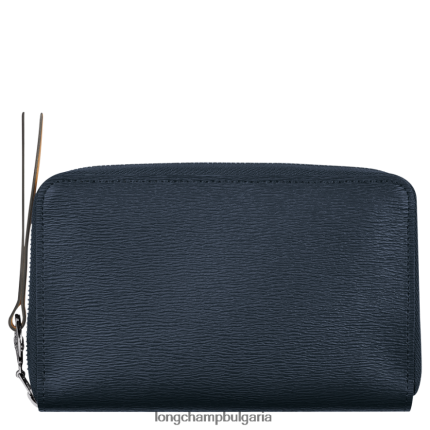 военноморски флот Жени градски портфейл le pliage кожени изделия Longchamp 6084PZ553