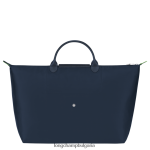 военноморски флот Жени зелена пътна чанта le pliage чанти Longchamp 6084PZ790 - Image 4