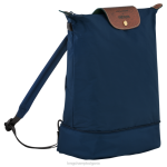 военноморски флот Жени чанта/раница през рамо чанти Longchamp X D'heygere 6084PZ326 - Image 3