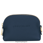 военноморски флот Жени le foulonne кесия за монети кожени изделия Longchamp 6084PZ530
