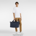 военноморски флот Жени le foulonne пътна чанта чанти Longchamp 6084PZ828 - Image 2