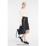 военноморски флот Жени le pliage city чанта с горна дръжка чанти Longchamp 6084PZ88 - Image 2