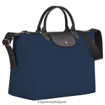 военноморски флот Жени le pliage енергийна чанта чанти Longchamp 6084PZ80 - Image 2