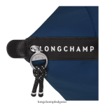 военноморски флот Жени le pliage енергийна чанта чанти Longchamp 6084PZ346 - Image 6