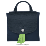 военноморски флот Жени le pliage зелена раница чанти Longchamp 6084PZ438 - Image 5