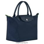 военноморски флот Жени le pliage зелена чанта чанти Longchamp 6084PZ190 - Image 3