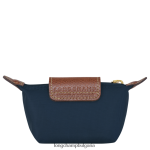 военноморски флот Жени le pliage оригинално портмоне за монети кожени изделия Longchamp 6084PZ502 - Image 2