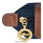 военноморски флот Жени le pliage оригинално портмоне за монети кожени изделия Longchamp 6084PZ502 - Image 3