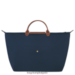 военноморски флот Жени le pliage оригинална чанта за пътуване чанти Longchamp 6084PZ808 - Image 4