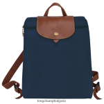 военноморски флот Жени le pliage оригинална раница чанти Longchamp 6084PZ444