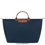 военноморски флот Жени le pliage оригинална чанта за пътуване чанти Longchamp 6084PZ808