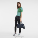 военноморски флот Жени le pliage xtra чанта чанти Longchamp 6084PZ153 - Image 2