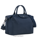 военноморски флот Жени le pliage xtra чанта чанти Longchamp 6084PZ141 - Image 3