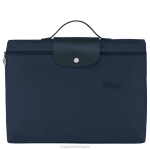 военноморски флот мъже зелена папка за документи le pliage чанти Longchamp 6084PZ496