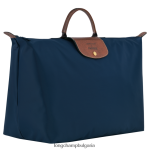 военноморски флот мъже пътна чанта / раница чанти Longchamp X D'heygere 6084PZ835 - Image 4