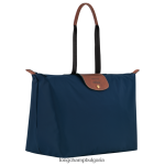 военноморски флот мъже пътна чанта / раница чанти Longchamp X D'heygere 6084PZ835 - Image 5
