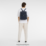 военноморски флот мъже раница le foulonne чанти Longchamp 6084PZ449 - Image 2