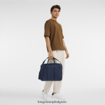 военноморски флот мъже le foulonne куфарче чанти Longchamp 6084PZ479 - Image 2