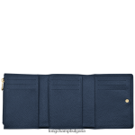 военноморски флот мъже le foulonne портфейл кожени изделия Longchamp 6084PZ601 - Image 2