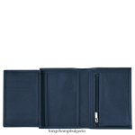 военноморски флот мъже le foulonne портфейл кожени изделия Longchamp 6084PZ631 - Image 2